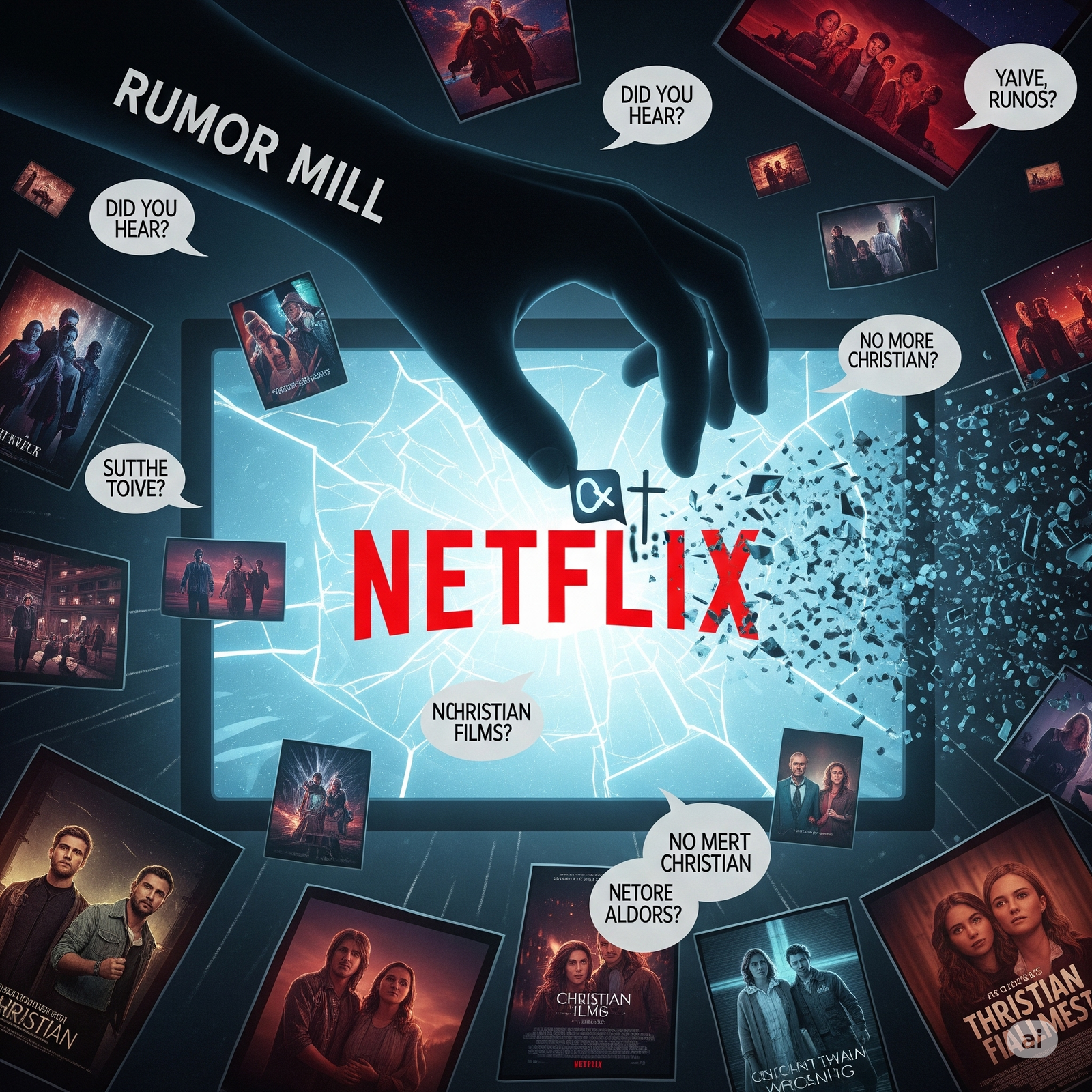 why is netflix removing christian movies